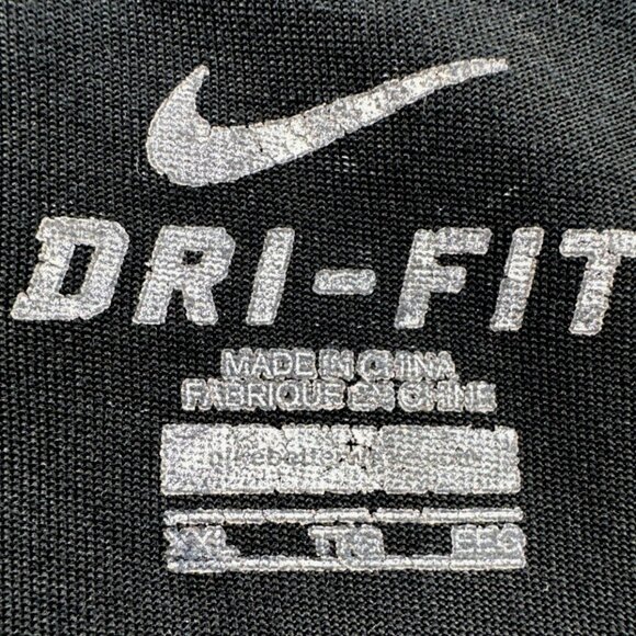 Nike Shirt Mens 2XL Black Lebron James Heart of Lion Graphic Print Tee Dri Fit - Picture 3 of 10